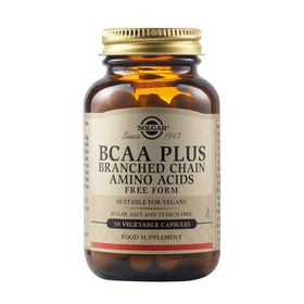 Solgar Bcaa Plus Branched Chain Amino Acids για Αποκατάσταση του Μυϊκού Ιστού μετά από Άσκηση 50 Φυτικές Κάψουλες Solgar Bcaa Plus Branched Chain Amino Acids για Αποκατάσταση του Μυϊκού Ιστού μετά από Άσκηση 50 Φυτικές Κάψουλες