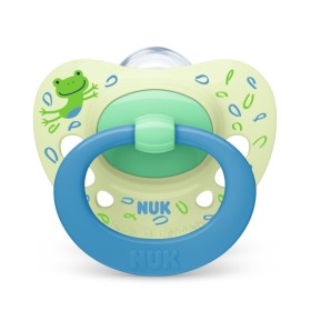 NUK Signature Πιπίλα 6-18m Πράσινο Βατραχάκι 1 Τεμάχιο [10.736.694]