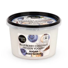Organic Shop Bleuberry Coconut Sugar Scrub Απολεπιστικό Σώματος 250ml