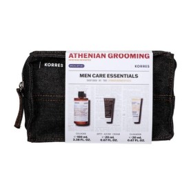 Korres Promo Μen Care Athenian Grooming Bergamot & Leather Άρωμα 100ml & Αντιγηραντική Κρέμα Προσώπου & Ματιών 20ml & Gel Καθαρισμού για Πρόσωπο & Γένια 20ml