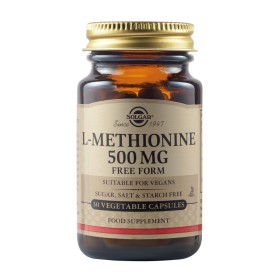 Solgar L-Methionine 500mg 30 Φυτικές Κάψουλες Solgar L-Methionine 500mg 30 Φυτικές Κάψουλες