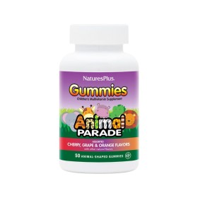 NATURES PLUS Animal Parade Gummies Assorted Παιδική Πολυβιταμίνη 50 Ζελεδάκια
