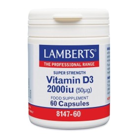Lamberts Vitamin D3 2000iu 50μg Συμπλήρωμα με Βιταμίνη D3 60 Κάψουλες Lamberts Vitamin D3 2000iu 50μg Συμπλήρωμα με Βιταμίνη D3 60 Κάψουλες