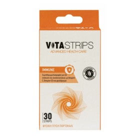 Vitastrips Immune για την Ενίσχυση του Ανοσοποιητικού με Γεύση Πορτοκάλι 30 Ταινίες Vitastrips Immune για την Ενίσχυση του Ανοσοποιητικού με Γεύση Πορτοκάλι 30 Ταινίες