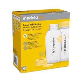 Medela Φιάλες Συλλογής & Αποθήκευσης Μητρικού Γάλακτος 2x250ml Medela Φιάλες Συλλογής & Αποθήκευσης Μητρικού Γάλακτος 2x250ml