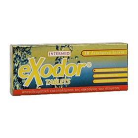 Intermed Exodor για την Γρήγορη Αντιμετώπιση της Κακοσμίας του Στόματος 30 Ταμπλέτες Intermed Exodor για την Γρήγορη Αντιμετώπιση της Κακοσμίας του Στόματος 30 Ταμπλέτες