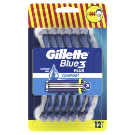 Gillette Blue3 Plus Comfort Ξυραφάκια μιας Χρήσης 12 Τεμάχια Gillette Blue3 Plus Comfort Ξυραφάκια μιας Χρήσης 12 Τεμάχια