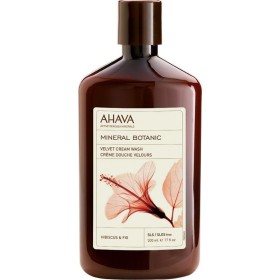 AHAVA Mineral Botanic Cream Wash Hibiscus & Fig Αφρόλουτρο με Άρωμα Ιβίσκου & Σύκου 500ml