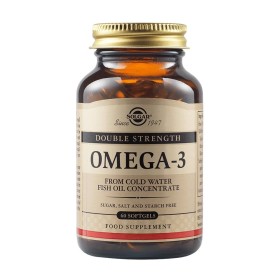 Solgar Omega-3 Double Strength για την Υγεία των Ματιών & του Εγκεφάλου 60 Μαλακές Κάψουλες Solgar Omega-3 Double Strength για την Υγεία των Ματιών & του Εγκεφάλου 60 Μαλακές Κάψουλες