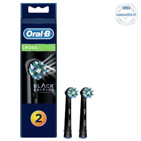 ORAL-B Cross Action Black Edition Replacement Parts 2 Pieces