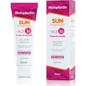 Heremco Histoplastin Sun Protection Face Cream To Powder Αδιάβροχο Αντιηλιακό Προσώπου Spf30+ 50ml Heremco Histoplastin Sun Protection Face Cream To Powder Αδιάβροχο Αντιηλιακό Προσώπου Spf30+ 50ml