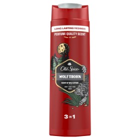 Old Spice Wolfthorn Αφρόλουτρο & Σαμπουάν για Άντρες 400ml Old Spice Wolfthorn Αφρόλουτρο & Σαμπουάν για Άντρες 400ml