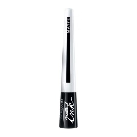 MAYBELLINE Master Ink Matte Long Stay Brush Eye Liner 10 Charcoal Black 12gr