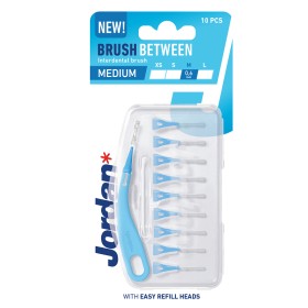 Jordan Brush Between Μεσοδόντια Βουρτσάκια Medium 0.6mm 10 Τεμάχια Jordan Brush Between Μεσοδόντια Βουρτσάκια Medium 0.6mm 10 Τεμάχια