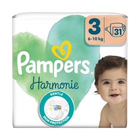 Pampers Harmonie Μέγεθος 3 (6-10kg) Βρεφικές Πάνες 31 Τεμάχια