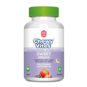 Chewy Vites Adults Sweet Dreams Συμπλήρωμα Διατροφής για Ομαλό Ύπνο με Βιταμίνη Β 60 Ζελεδάκια Chewy Vites Adults Sweet Dreams Συμπλήρωμα Διατροφής για Ομαλό Ύπνο με Βιταμίνη Β 60 Ζελεδάκια