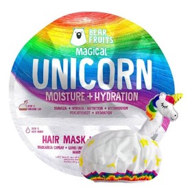 BEAR FRUITS Magical Unicorn Μάσκα Μαλλιών για Φυσική Υγρασία & Ενυδάτωση 20ml & Σκουφάκι Μονόκερος