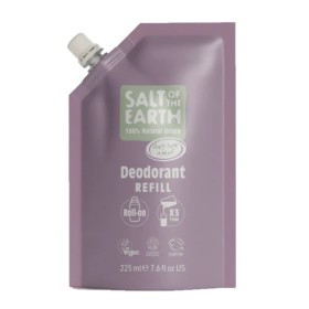 Salt of the Earth Vegan Natural Deodorant Roll-On Refill Pouch Clary Sage & Mint Αποσμητικό 225ml Salt of the Earth Vegan Natural Deodorant Roll-On Refill Pouch Clary Sage & Mint Αποσμητικό 225ml