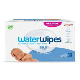 WaterWipes Άοσμα Μωρομάντηλα Καθαρισμού από 0m+ Monthly Pack 12x60 Τεμάχια