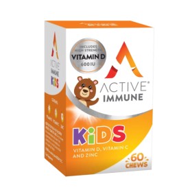 Bionat Active Immune Kids Vitamin D, Vitamin C & Zinc Με Γεύση Πορτοκάλι 60 Κάψουλες Bionat Active Immune Kids Vitamin D, Vitamin C & Zinc Με Γεύση Πορτοκάλι 60 Κάψουλες