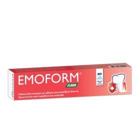 EMOFORM Fluor Toothpaste with Fluoride for Sensitive Teeth 50ml