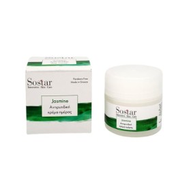 SOSTAR Jasmine Beauty Cream Αντιγηραντική Κρέμα Προσώπου για Ξηρή Επιδερμίδα 50ml