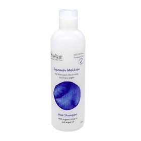 SOSTAR Hair Shampoo with Organic Olive Oil & Argan Oil 250ml