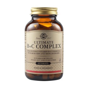 Solgar Ultimate B+C Complex για το Νευρικό Σύστημα & το Ανοσοποιητικό 90 Ταμπλέτες