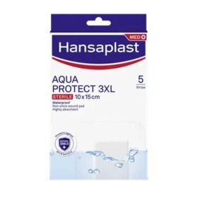 Hansaplast Aqua Protect Αδιάβροχα Αποστειρωμένα Επιθέματα 10x15cm 3XL 5 Τεμάχια