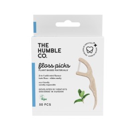 THE HUMBLE CO Dental Floss Picks Μεσοδόντια 2 σε 1 50 τεμάχια