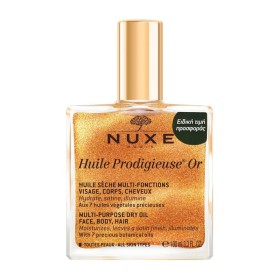 Nuxe Huile Prodigieuse Multi Purpose Dry Oil Or Ενυδατικό Λάδι για Πρόσωπο Σώμα & Μαλλιά 100ml [Sticker]