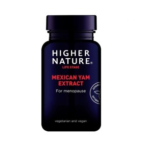 Higher Nature Mexican Yam Concentrated για την Εμμηνόπαυση 90 Κάψουλες