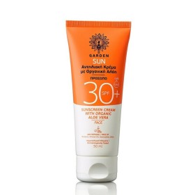 GARDEN Face Sunscreen with Organic Aloe SPF30 50ml
