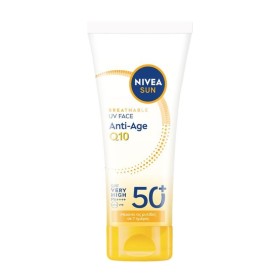 Nivea Sun UV Face Anti-Age Cream SPF50+ Αντηλιακή Κρέμα Προσώπου κατά της Φωτογήρανσης 40ml Nivea Sun UV Face Anti-Age Cream SPF50+ Αντηλιακή Κρέμα Προσώπου κατά της Φωτογήρανσης 40ml