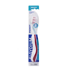 ELGYDIUM Pocket Medium Travel Toothbrush Medium 1 Piece