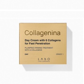 COLLAGENINA Day Cream Grade 1 Αγωγή Ημέρας για Σύσφιξη & Ελαστικότητα 50ml
