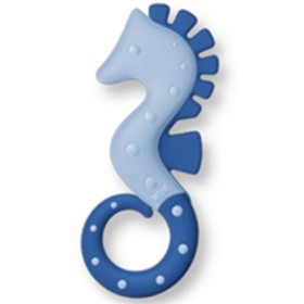 NUK Teething Ring 3m+ Hippocampus Blue