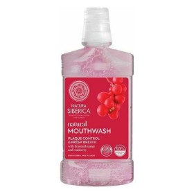 Natura Siberica Natural Mouthwash Cranberry Plaque Control & Fresh Breath Στοματικό Διάλυμα κατά της Πλάκας/κακοσμίας 520ml