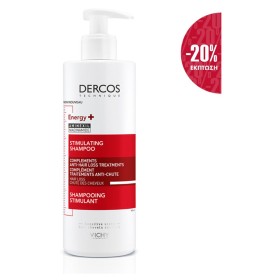 Vichy Promo Dercos Energizing Shampoo Δυναμωτικό Σαμπουάν κατά της Τριχόπτωσης 400ml [Sticker -20%]