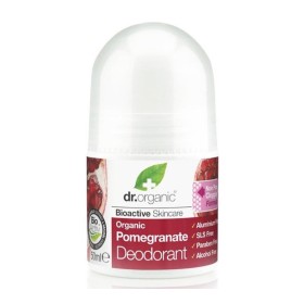 DR.ORGANIC Pomegranate Deodorant Αποσμητικό με Βιολογικό Ρόδι & Αλόη Βέρα 50ml