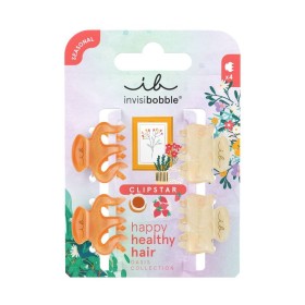 Invisibobble Clipstar Oasis Petit Citrus Κλάμερ Μαλλιών 4 Τεμάχια