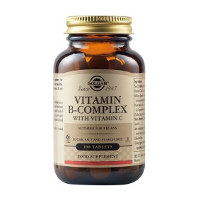 Solgar Vitamin B -Complex With Vitamin C 100 Ταμπλέτες Solgar Vitamin B -Complex With Vitamin C 100 Ταμπλέτες