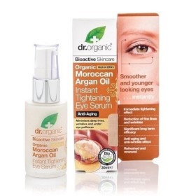 DR. ORGANIC Moroccan Argan Oil Instant Tightening Eye Serum Ορός Ματιών με Βιολογικό Έλαιο Αργκάν 30ml