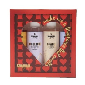 Scandal Beauty Promo Valentine Body Mists Coconut Waterfall 200ml & Powder Tornado 200ml & Dangerous Utopia 200ml & Sweet Heaven 200ml