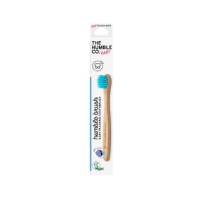 THE HUMBLE CO Humble Brush Bamboo Baby Toothbrush Ultra Soft Βρεφική Οδοντόβουρτσα Μπλε 1 Τεμάχιο