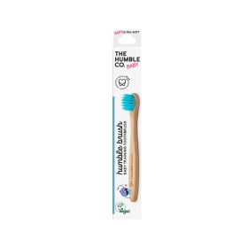 The Humble Co Humble Brush Bamboo Baby Toothbrush Ultra Soft Βρεφική Οδοντόβουρτσα Μπλε 1 Τεμάχιο
