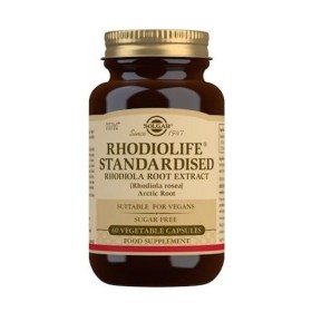 Solgar Rhodiolife Standardised Rhodiola Root Extract για το Άγχος 60 Φυτικές Κάψουλες