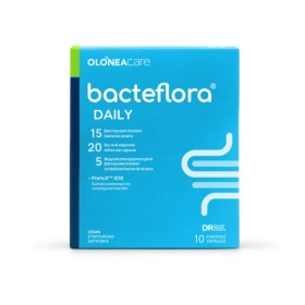 Olonea bacteflora Daily για την Καθημερινή Ομαλή Λειτουργία του Γαστρεντερικού Συστήματος με Προβιοτικά Πρεβιοτικά & Μεταβιοτικά 10 Κάψουλες Olonea bacteflora Daily για την Καθημερινή Ομαλή Λειτουργία του Γαστρεντερικού Συστήματος με Προβιοτικά Πρεβιοτικά & Μεταβιοτικά 10 Κάψουλες