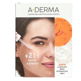 A-Derma Promo Biology Serum Ορός Λάμψης 30ml & Biology Eau Micellaire 100ml