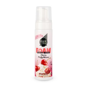 Organic Shop Ice Cream Foam Body Wash Cherry Fluffy Mousse Αφρόλουτρο σε Μορφή Αφρού 200ml